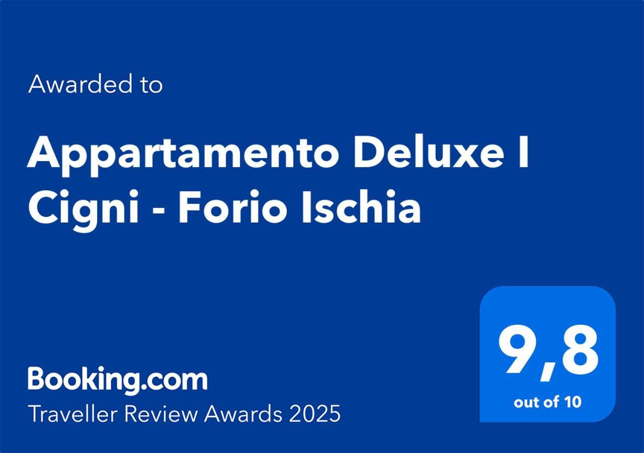 Appartamento Deluxe I Cigni - Forio Іскія Екстер'єр фото